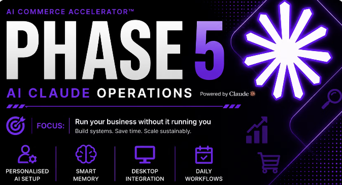 AI Commerce Accelerator Phase 5: AI Claude Operations